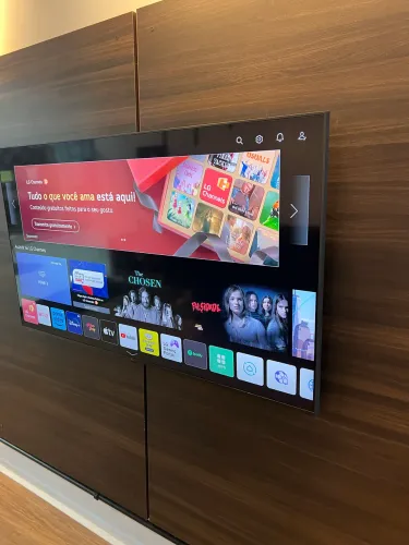 Tv 4k 60 polegadas LG controle magic