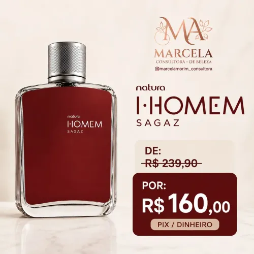 Natura Homem Sagaz Masculino - Promoção 