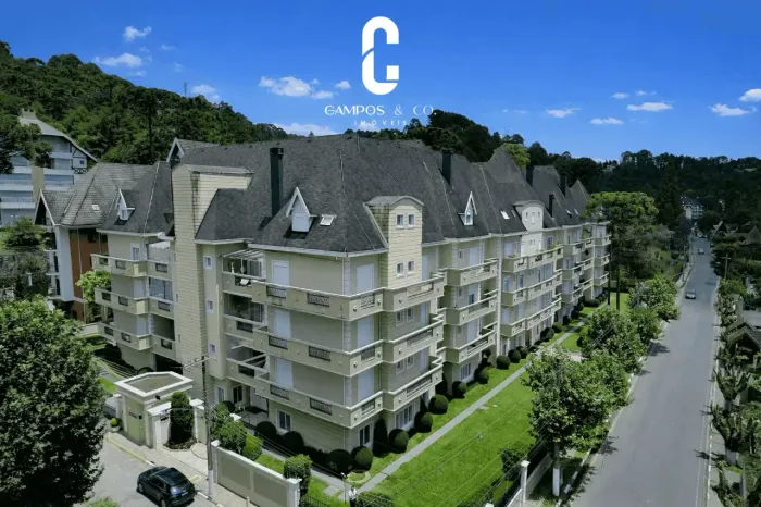 Apartamento em condomínio Icônico, Vila Capivari, Campos do Jordão, SP
