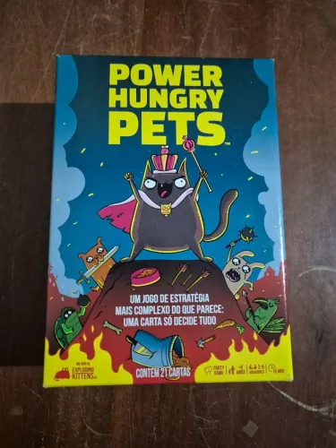 Power Hungry Pets Boardgame - Jogo de tabuleiro