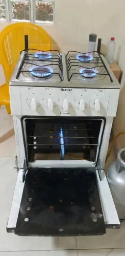Fogão 4 bocas funcionando perfeitamente entrega grátis são Luís