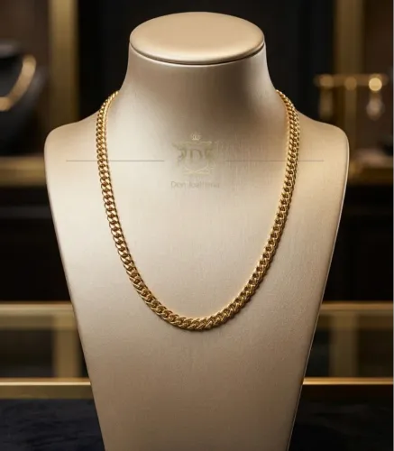 Corrente Grumet Duplo em Ouro 18k 750