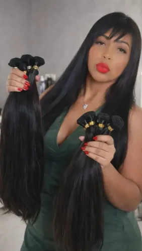 Colocação de mega hair