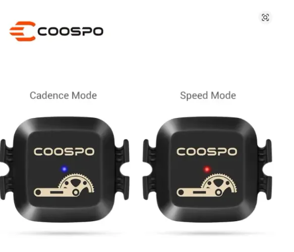 Kit 2 Sensores Coospo BK467 (Sensor Cadência + Sensor Velocidade) para pedal bike
