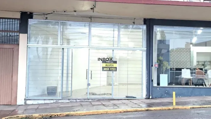 Inbox Cia Imobiliária Aluga Sala Térrea com 120m² no centro de Bento Gonçalves