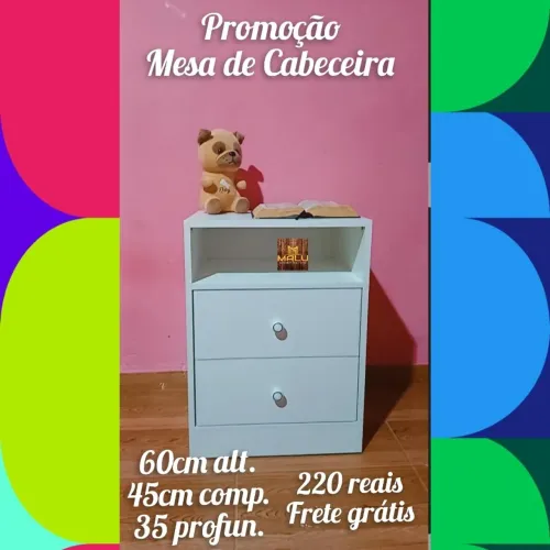 Promoção mesa de cabeceira 