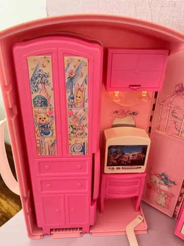 Barbie Traveling House (Mattel) rara - maleta