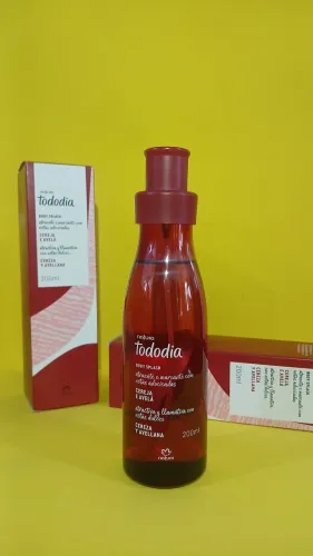 Body Splash Cereja e Avelã Tododia 200 ml Natura