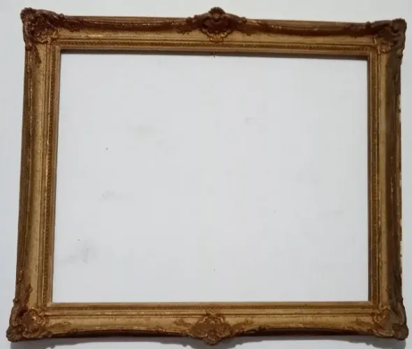 Antiga moldura com design em relevo - Anos 50/60 - Raridade - É vintage