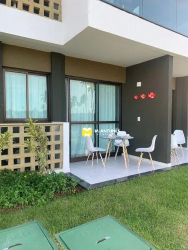 Apartamento com 1 dormitório para alugar, 30 m² por R$ 3.500,00 - Muro Alto - Ipojuca/PE