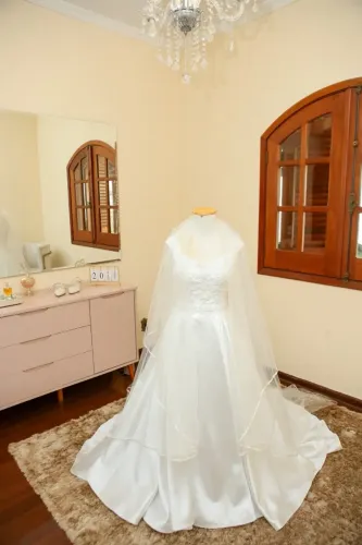 Vestido de Noiva - Bordado a mão / Sob medidas