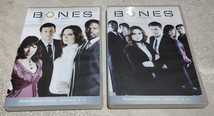 BONES SÉRIE DVD's ORIGINAIS