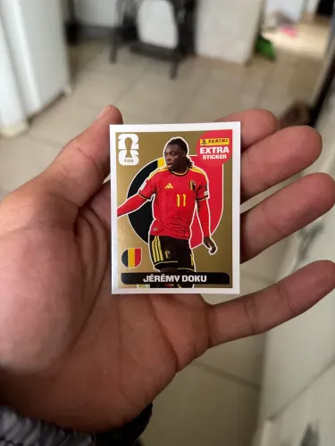 Figurinha extra da copa