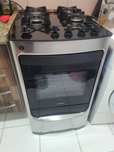 Fogão Muito Novo Tampo de Vidro Eletrolux 797,00