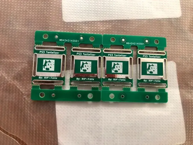 Kit 4x Tantalizer PS3 by Rip Felix (placas para aplicação de cap de tantalo PS3)