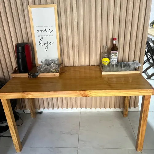 Mesa Rústica Madeira maciça