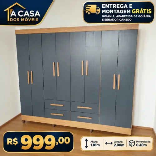 Guarda roupa 2.00 metros.