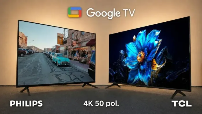 2 Smart TVs 50'' 4K Philips e TCL seminovas!