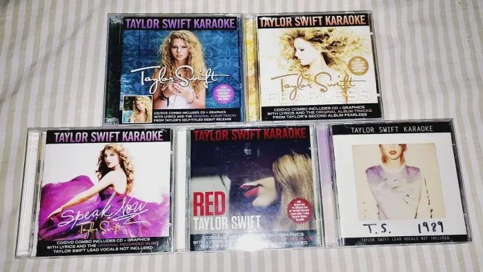 Coleção Karaokê Taylor Swift original