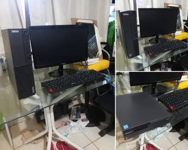 Computador Completo Lenovo ThinkCentre Slim Excelente Oportunidade