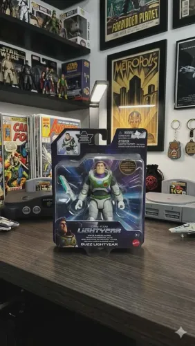 Boneco Buzz Lightyear Patrulheiro Espacial Alfa 13cm