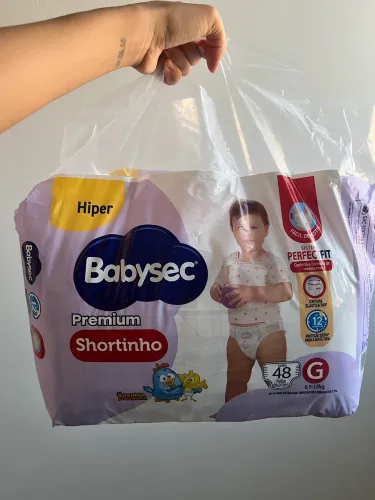 Fralda descartável G Babysec
