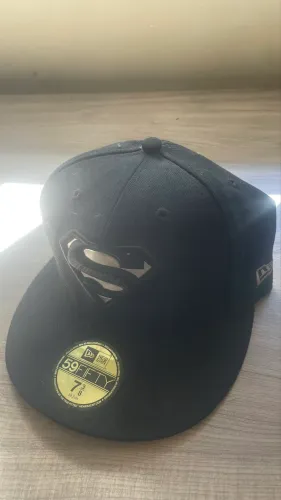 Boné New Era - Superman preto