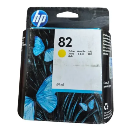 Cartucho Hp 82 Amarelo C4913a 69ml - Original