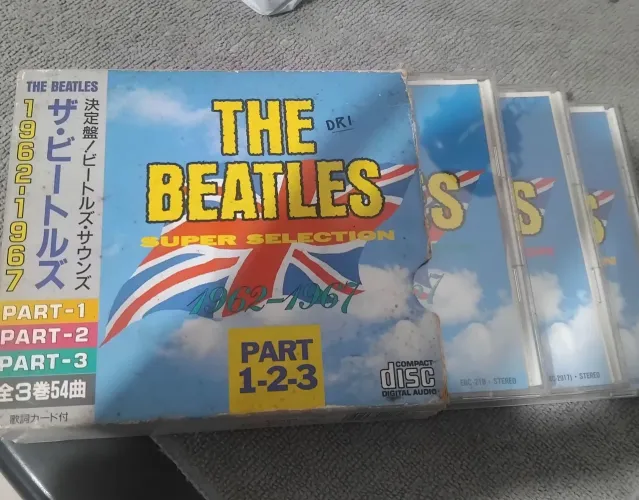Raro Box original Beatles 3 cds made Japan