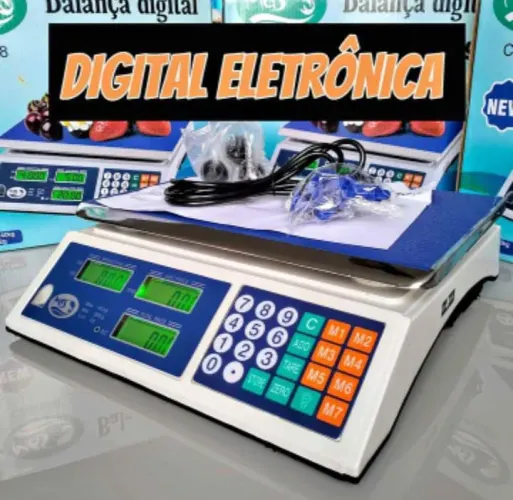 Balança Digital 40kg Nova Disponível 3 meses garantia + Entrega