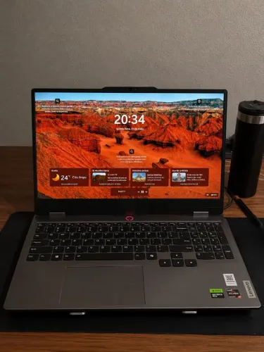 Notebook Lenovo LOQ 15ARP9 Gamer RTX 4050 12GB DDR5 512GB Importado EUA