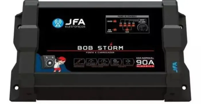 Fonte carregador de bateria 90a bob storm - JFA, Não Aceito troca .