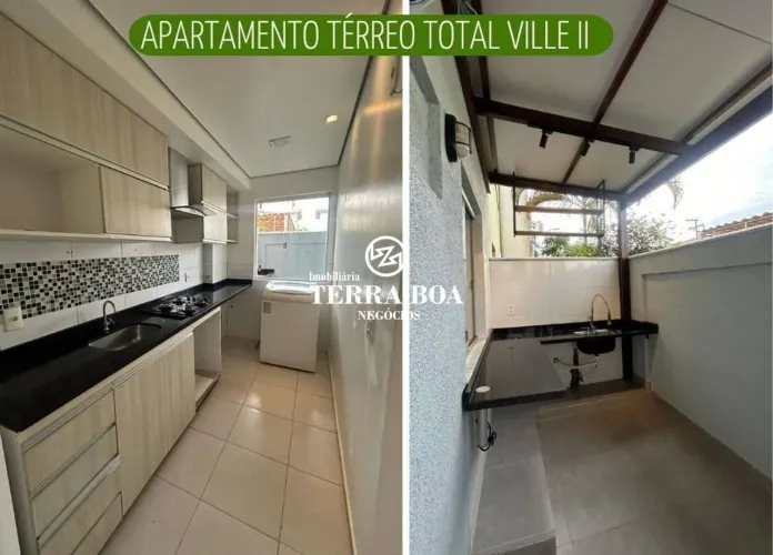 Apartamento Térreo - Total Ville II - Semi mobiliado