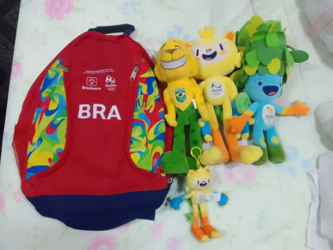 Mascotes Olímpicos Rio 2016 - Vinicius & Tom.