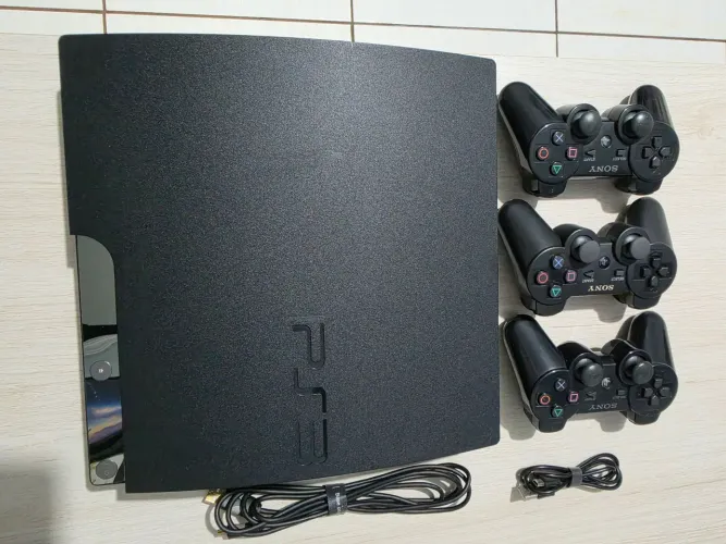 PS3 Slim 512GB Desbloqueio CFW
