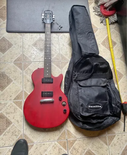 epiphone les paul special P90 Vermelha