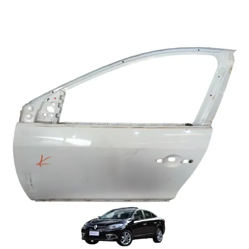 Porta Dianteira Esquerda Fluence 2.0 2011 A 2015 Dianteira Esquerda Branco