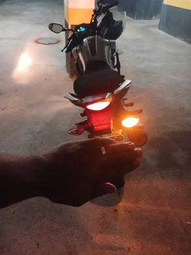 Honda TITAN 160 start. Moto com pouca kilometragem