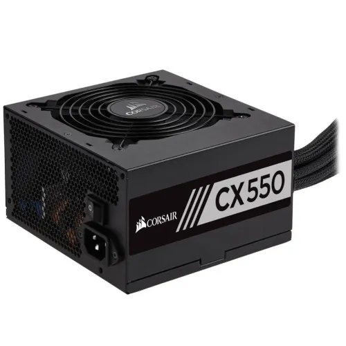 Fonte Corsair CX550 550W 80 Plus - Com Defeito (Para Conserto ou Peças)