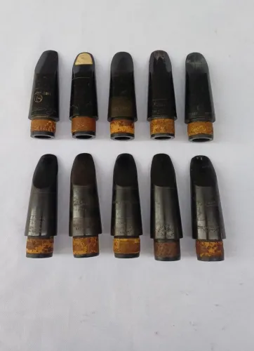 Boquilhas de Clarinete,  lote com 10 unidades. 