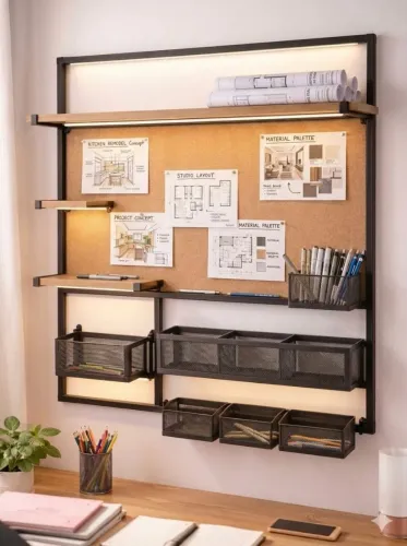 Quadro para reuniões ou estudo.