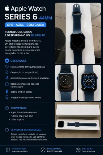 Apple Watch Série 6 44mm