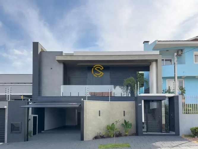Casa para Venda em Cascavel, Região do Lago, 4 dormitórios, 4 suítes, 5 banheiros, 6 vagas