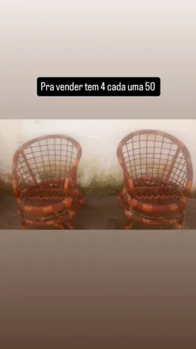 Cadeira de bambu