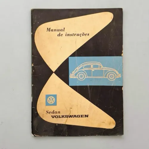 Manual do Proprietário Original Volkswagen Fusca 1960 1961