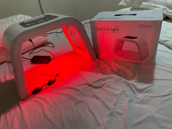 Câmara led facial e capilar nova