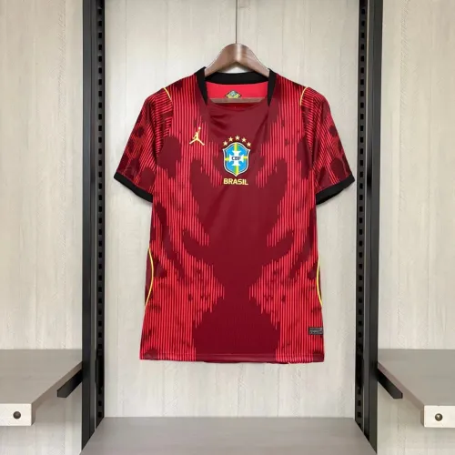 Camisa Brasil vermelha 2026 jordan