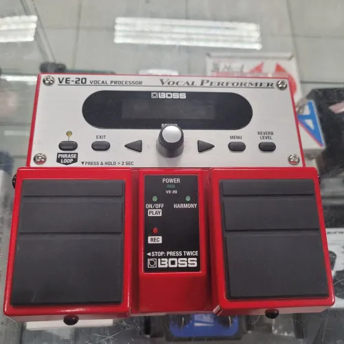 Pedal p/ voz VE-20 - FACILITO A ENTREGA