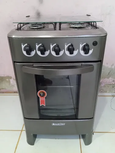 Fogão 4 bocas acendimento elétrico 