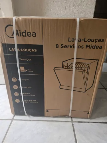 Lava Louças Midea 8 Serviços Nova Cinza